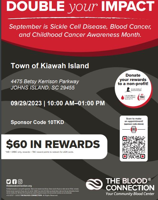 Kiawah Island Blood Drive